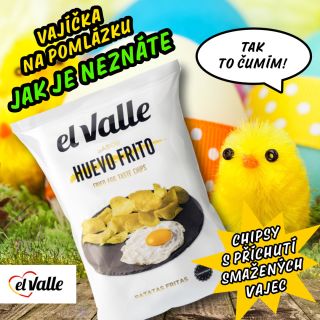 Co takhle udělat letos velikonoce hodně netradiční? S našimi chipsy s příchutí smažené vejce to půjde samo 😎 Takovou...