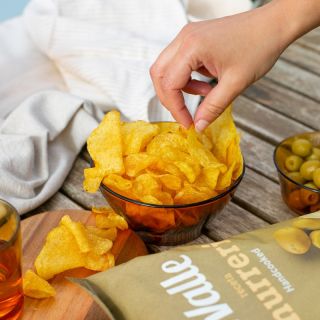 Velké křupavé lupínky, skvělá chuť... a miska plná chipsů je za chvilku prázdná 😁💖